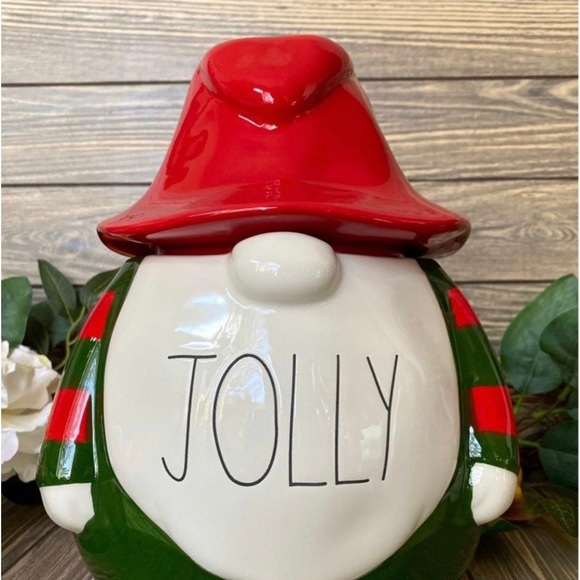 Rae Dunn Holiday Rae Dunn Jolly Gnome Canister Poshmark